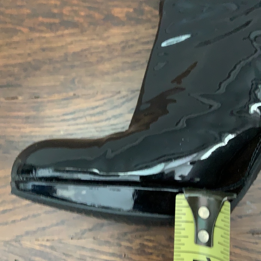 Stuart Weitzman Black Patent Leather Boots - Picture 13 of 14